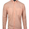 CAMISA MANGA LARGA SALMON MIL RAYAS